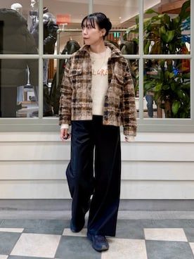 B:MING by BEAMS WOMENさん（レディース・164cm）の冬コーディネート