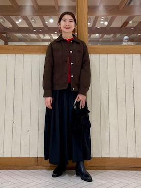 B:MING by BEAMS WOMENさん（レディース・159cm）の冬コーディネート