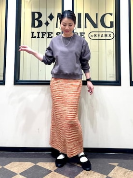 B:MING by BEAMS WOMENさん（レディース・161cm）の秋コーディネート