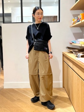 「Gramicci（グラミチ）のアイテム」を使った、B:MING by BEAMS WOMENさん（レディース・151cm）の春コーディネート
