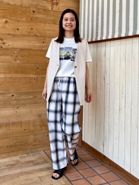B:MING by BEAMS WOMENさん(レディース・167cm)の夏コーディネート