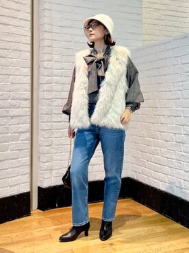 B:MING by BEAMS WOMENさん（レディース・158cm）の秋コーディネート