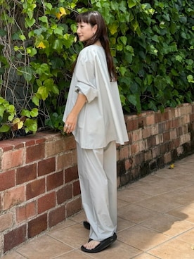 「アイテム（パンツ）」を使った、B:MING by BEAMS WOMENさん（レディース・149cm）の夏コーディネート