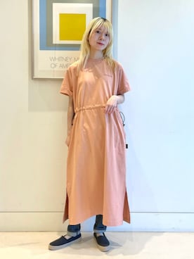 「PENDLETON（ペンドルトン）のアイテム（ワンピース/ドレス）」を使った、B:MING by BEAMS WOMENさん（レディース・162cm）の春コーディネート
