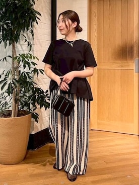 「REMME（レメ）のアイテム」を使った、B:MING by BEAMS WOMENさん（レディース・157cm）の夏コーディネート