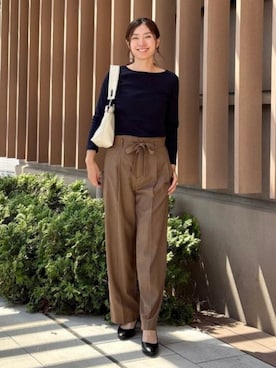 B:MING by BEAMS WOMENさん（レディース・161cm）の冬コーディネート