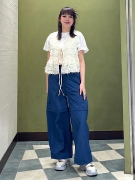 「SHAKA（シャカ）のアイテム」を使った、B:MING by BEAMS WOMENさん（レディース・166cm）の春コーディネート