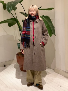 B:MING by BEAMS WOMENさん（レディース・156cm）の冬コーディネート