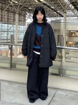 B:MING by BEAMS WOMENさん(レディース・159cm)の冬コーディネート