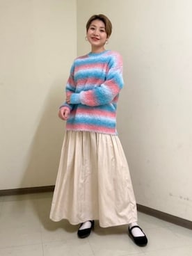 B:MING by BEAMS WOMENさん（レディース・161cm）の冬コーディネート