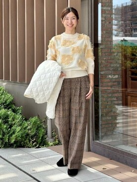 B:MING by BEAMS WOMENさん（レディース・161cm）の秋コーディネート