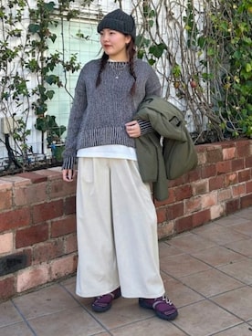 B:MING by BEAMS WOMENさん(レディース・158cm)の冬コーディネート