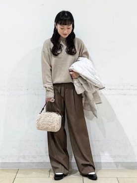 B:MING by BEAMS WOMENさん（レディース・149cm）の冬コーディネート