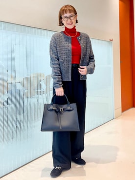 B:MING by BEAMS WOMENさん（レディース・158cm）の冬コーディネート