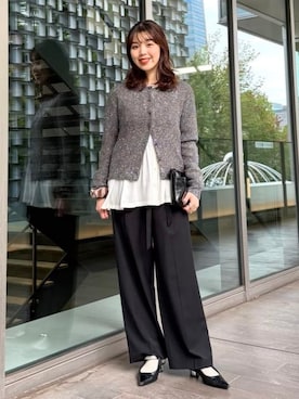 B:MING by BEAMS WOMENさん（レディース・161cm）の秋コーディネート