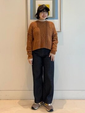 B:MING by BEAMS WOMENさん（レディース・162cm）の冬コーディネート