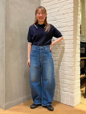 「B:MING by BEAMS（ビーミングバイビームス）のアイテム（ポロシャツ）」を使った、B:MING by BEAMS WOMENさん（レディース・156cm）の春コーディネート