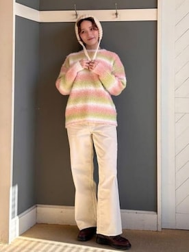 「HIGHLAND 2000（ハイランドトゥーサウザンド）のアイテム」を使った、B:MING by BEAMS WOMENさん（レディース・164cm）の冬コーディネート