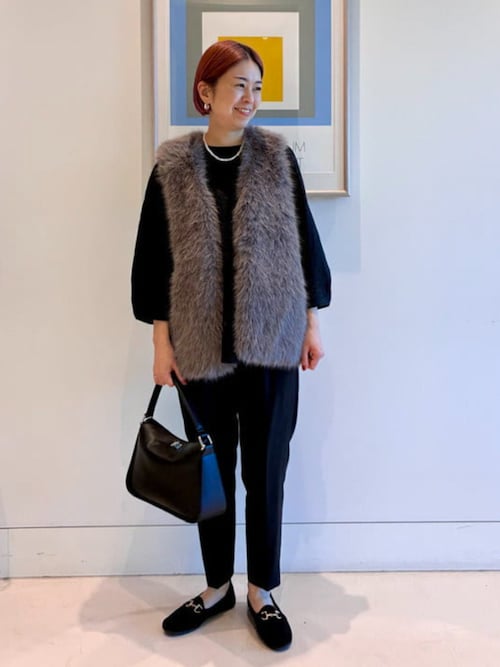 セール】フェイク ファー ベスト（S～M）（ベスト）｜B:MING by BEAMS