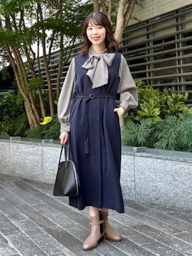 B:MING by BEAMS WOMENさん（レディース・161cm）の秋コーディネート