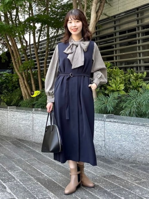 セール】ジレ ワンピース (手洗い可)（ワンピース）｜B:MING by BEAMS