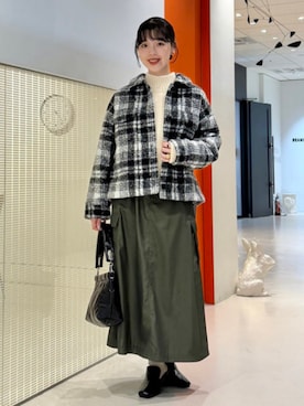 B:MING by BEAMS WOMENさん（レディース・161cm）の冬コーディネート