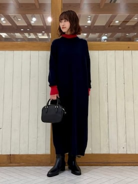 B:MING by BEAMS WOMENさん（レディース・153cm）の冬コーディネート