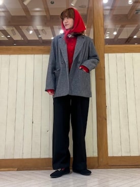 B:MING by BEAMS WOMENさん（レディース・163cm）の冬コーディネート