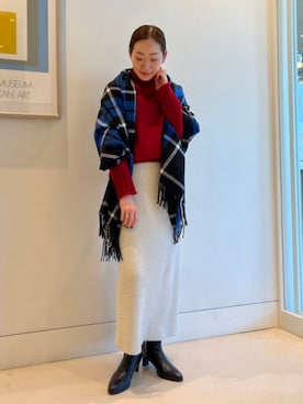 B:MING by BEAMS WOMENさん(レディース・158cm)の冬コーディネート