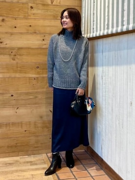 B:MING by BEAMS WOMENさん(レディース・167cm)の冬コーディネート