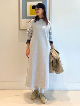 「アイテム（ワンピース/ドレス）」を使った、B:MING by BEAMS WOMENさん（レディース・166cm）の夏コーディネート