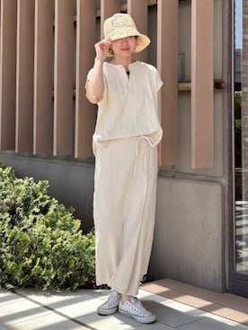 B:MING by BEAMS WOMENさん（レディース・161cm）の夏コーディネート