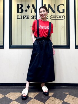 B:MING by BEAMS WOMENさん(レディース・161cm)の夏コーディネート