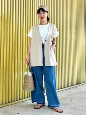 B:MING by BEAMS WOMENさん（レディース・161cm）の夏コーディネート