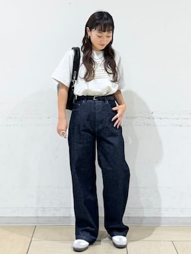 「アイテム（クラッチバッグ）」を使った、B:MING by BEAMS WOMENさん（レディース・149cm）の秋コーディネート