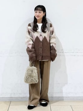 「アイテム（パンプス）」を使った、B:MING by BEAMS WOMENさん（レディース・149cm）の冬コーディネート