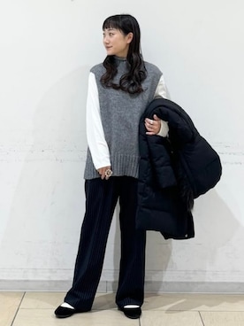 「アイテム（パンプス）」を使った、B:MING by BEAMS WOMENさん（レディース・149cm）の秋コーディネート