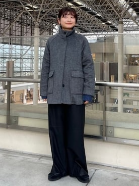 B:MING by BEAMS WOMENさん(レディース・160cm)の冬コーディネート