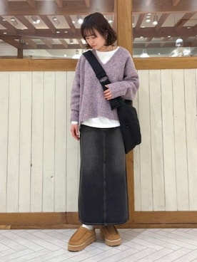 B:MING by BEAMS WOMENさん（レディース・153cm）の冬コーディネート