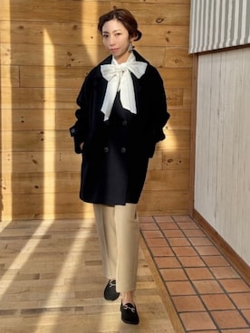 B:MING by BEAMS WOMENさん（レディース・158cm）の冬コーディネート