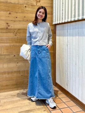 「SOMETHING（サムシング）のアイテム」を使った、B:MING by BEAMS WOMENさん（レディース・167cm）の春コーディネート