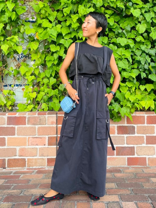 セール】ミリタリー カーゴ ジャンパースカート（S～M）（スカート