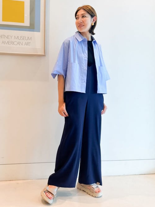 セットアイテム】Tシャツ × サロペット セット（S～M