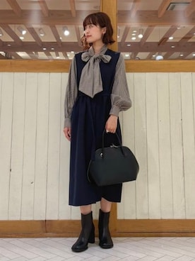 B:MING by BEAMS WOMENさん（レディース・153cm）の秋コーディネート