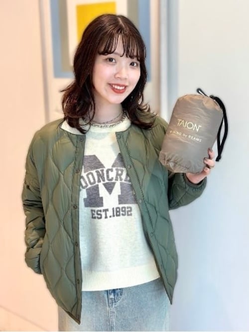 セール】【別注】TAION / リバーシブル ダウン ブルゾン（S～M