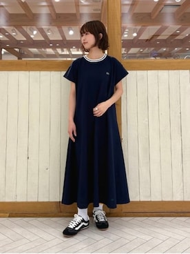「VANS（バンズ）のアイテム」を使った、B:MING by BEAMS WOMENさん（レディース・153cm）の春コーディネート