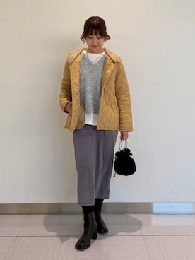 B:MING by BEAMS WOMENさん（レディース・160cm）の冬コーディネート