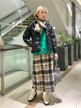 B:MING by BEAMS WOMENさん（レディース・162cm）の冬コーディネート