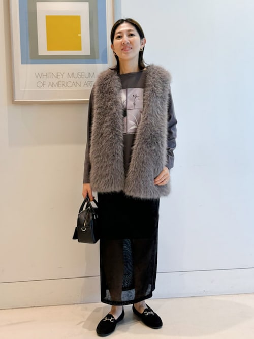 セール】フェイク ファー ベスト（S～M）（ベスト）｜B:MING by BEAMS