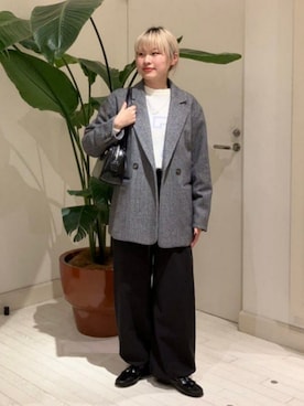 B:MING by BEAMS WOMENさん(レディース・156cm)の冬コーディネート
